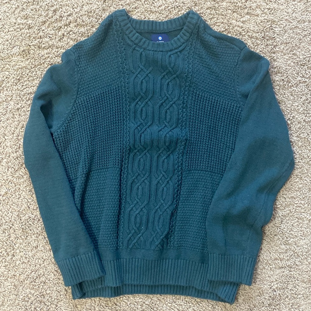 Forest green sweater